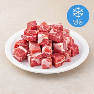 플레잇 호주산 양고기큐브 (냉동), 500g, 1개