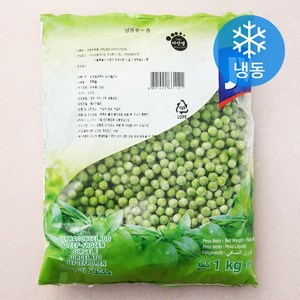 마당발 완두콩 (냉동), 1kg, 1개