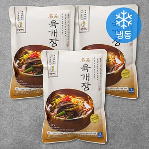 원할머니 명품 육개장 (냉동), 3팩, 600g