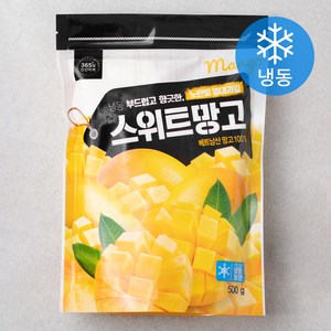 베트남산 냉동 스위트망고, 500g, 1개