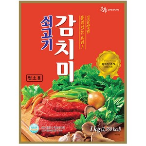 대상 쇠고기 감치미, 1kg, 1개