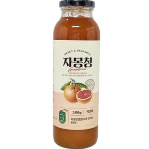 구티 자몽청, 580g, 1개입, 1개