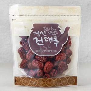 산들 경산 건대추 상초, 130g, 1봉