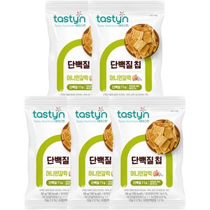 테이스틴 단백질칩 어니언갈릭, 50g, 5개