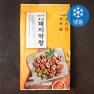 달구지푸드 훈제 돼지막창 300g + 된장소스 100g 세트 (냉동), 400g, 1세트