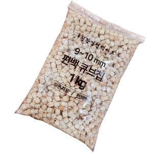 편백아트 베개 큐브칩 촉감발달완구 9~10mm, 1개