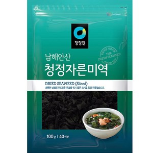 대상 청정원 청정자른미역, 100g, 1개