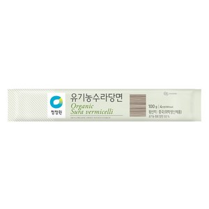 청정원 유기농 수라당면, 1개, 상세설명참조, 100g