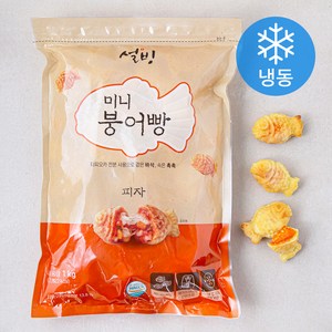 설빙 미니 붕어빵 피자 (냉동), 1kg, 1개