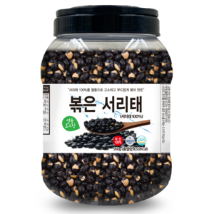 열풍로스팅 국산100% 볶은 서리태 통, 950g, 1개