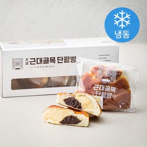 근대골목단팥빵 슈크림 단팥빵 (냉동), 115g, 5개