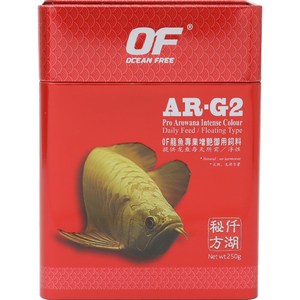 오션프리 프로 아로와나 AR 사료, 250g, 1개