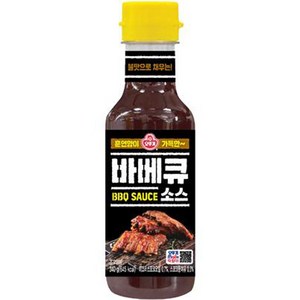 오뚜기 바베큐소스, 340g, 1개