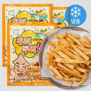 우리두리짱 몸이랑 즉석 땅콩버터 오징어 (냉동), 80g, 3개