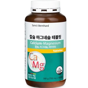 휴럼 칼슘 마그네슘 테블릿 영양제 300g, 1개, 400정