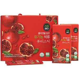 올바이오 유기농 석류 콜라겐 뷰티스틱, 300g, 3개