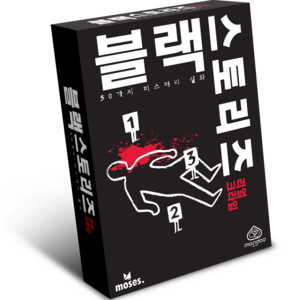 만두게임즈 아스모디 블랙 스토리즈 리얼크라임 보드게임, 혼합색상, 1개