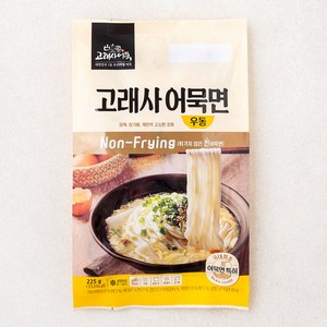 고래사어묵 고래사 어묵면 우동, 225g, 1개