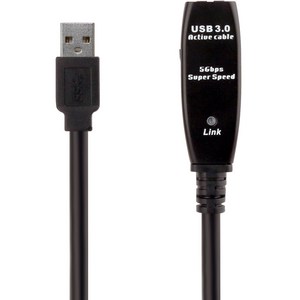 넥스트유 USB 3.0 리피터 케이블 20m + 어댑터 세트 NEXT-USB20U3PW, 1세트