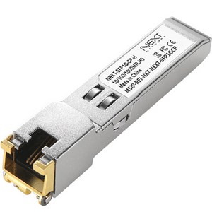 넥스트유 기가비트 인터페이스 컨버터 RJ45 Coppe SFP 모듈 HP전용 NEXT-SFP1G-CP-H, 혼합색상, 1개