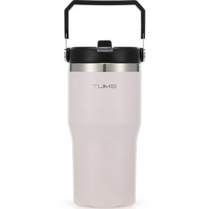 텀스 마인 핸들 진공 스텐 텀블러, 슈가핑크, 620ml, 1개