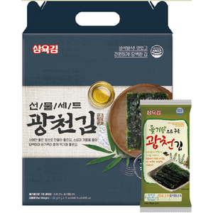 삼육김 광천김 선물세트 3호 12p, 132g, 1개