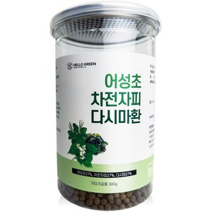 헬로우그린 어성초 차전자피 다시마환, 1개, 300g