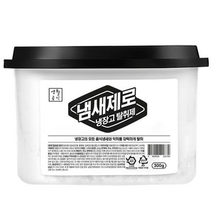 생활공식 제올라이트 냄새제로 냉장고 탈취제 본품, 1개, 300g