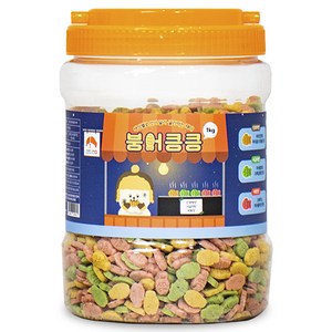 리스펫랩 붕어킁킁 강아지 간식, 혼합맛(닭고기/단호박/시금치/비트), 1kg, 1개