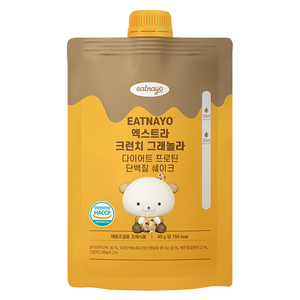 있나요 엑스트라 크런치 프로틴 단백질 쉐이크 파우치 그래놀라맛, 40g, 1개