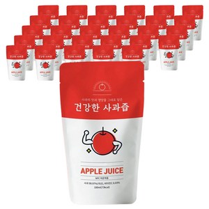 푸릇담 건강한 NFC 사과즙 30p, 1개, 3L