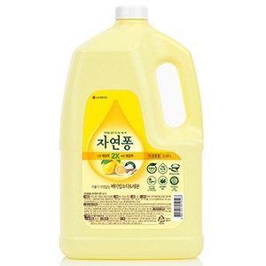 자연퐁 기름기 걱정없는 베이킹소다 & 레몬 주방세제 본품, 3.04L, 1개