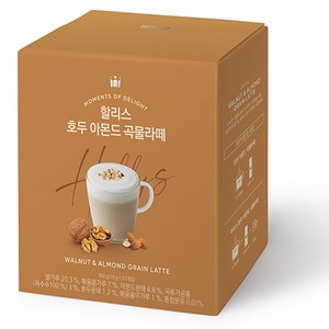 할리스 호두 아몬드 곡물라떼, 18g, 20개입, 1개