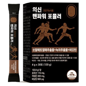 데콤포 의신 맨파워 포뮬러 쏘팔메토 비오틴 카테킨 30p, 120g, 1개