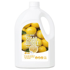 슈가버블 베이킹소다 레몬 주방세제, 2.5L, 1개