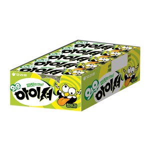 오리온 와우 아이셔 청사과맛 껌 15p, 21g, 1개