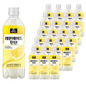 미닛메이드 레몬에이드 탄산, 500ml, 24개