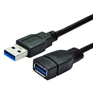 디옵텍 USB 3.0 연장 케이블 블랙 U3AF30, 1개, 3m