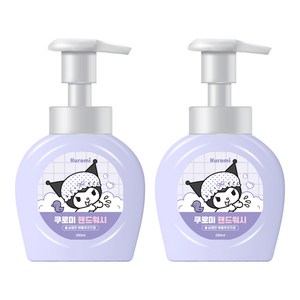 아텍스 쿠로미 핸드워시 애플후르츠향, 280ml, 2개