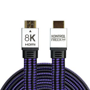 컨트롤프릭 HDMI 8K Ulta 플스5 XBOX 호환 게이밍 케이블, 1개, 3.6m