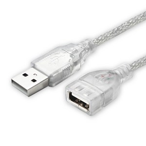 디옵텍 USB 2.0 버전 고급형 실드 연장케이블 JUSTLINK U2AF20HQ, 1개, 2m