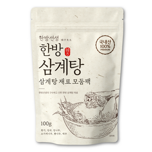 한방선생 삼계탕 재료, 100g, 1개