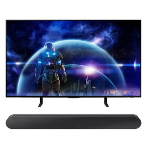 삼성전자 4K UHD OLED TV + 사운드바 세트 방문설치, 122cm(48인치), KQ48SD90AEXKR + HW-S55B/KR, 스탠드형