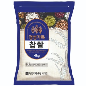 정성가득 찹쌀, 4kg, 1개