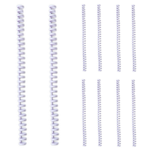 코히모 30공 바인더 파일 라운드형 루즈링 4W101 10개입, 퍼플, 퍼플, 1개