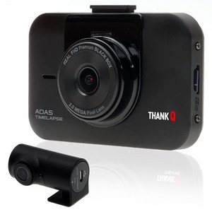 땡큐 2채널 고화질 FHD HD 초고속AS 블랙박스 THANKQ-1100, 32GB