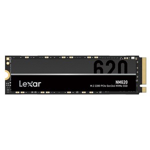 렉사 SSD NM620 M.2 2280 PCIe NVMe Gen3x4, 1TB, LNM620X001T-RNNNG