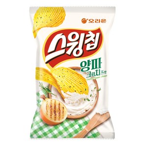 스윙칩 양파크림치즈맛, 1개, 60g