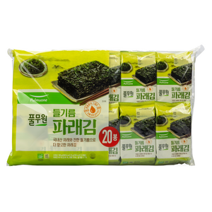 풀무원 들기름 파래김, 100g, 1개