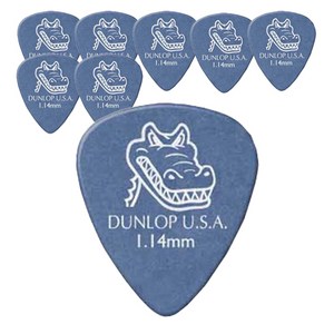 Dunlop 스페셜 게이터 그립 기타 픽크 8p + 카누벨 픽크 3p, 1세트